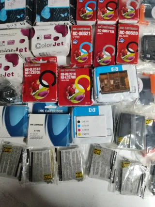Lote +40 Cartuchos Tinta Impresora