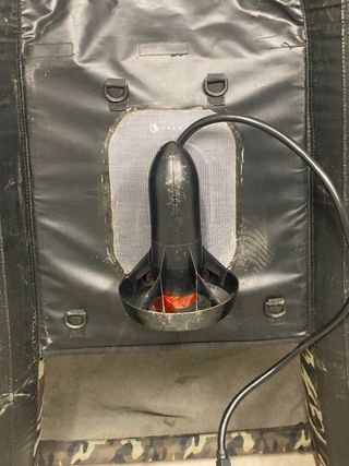 Pato de pesca camuflaje