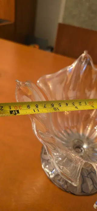 Vaso asimmetrico Murano