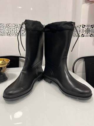 Botas de agua negras talla 45