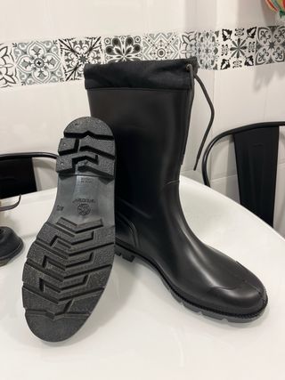 Botas de agua negras talla 45