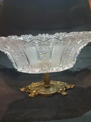 Antico Piatto in Cristallo