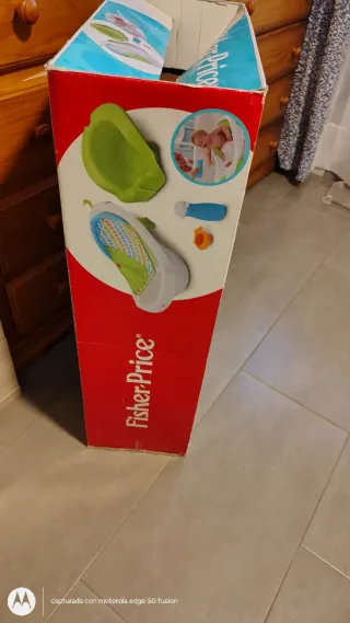 Bañera para bebé con hamaca