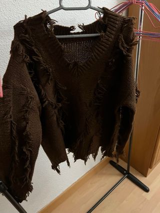 Jersey marrón talla S