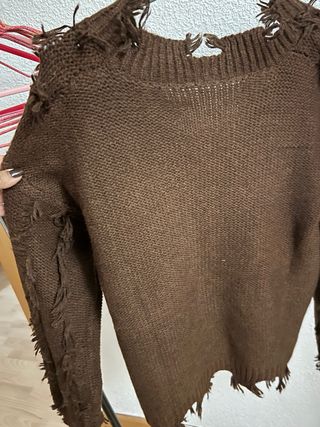 Jersey marrón talla S