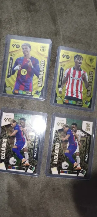 Colección cromos Adrenalyn Balón de Oro