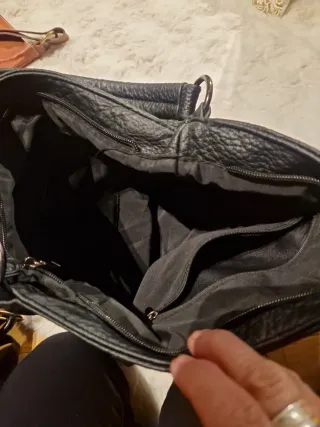 Bolso de hombro negro