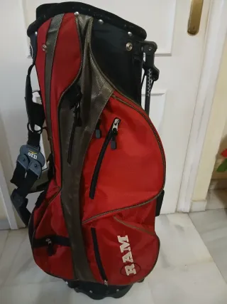 Bolsa de Golf RAM Roja y Plateada