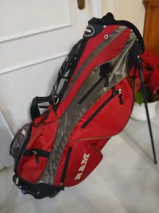 Bolsa de Golf RAM Roja y Plateada