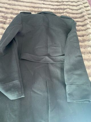 Abrigo Negro Formula Joven Hombre