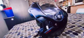 Casco moto X-lite de carbono.