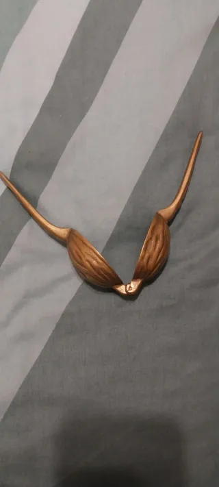 Cuchara antiguo con escudo y cascanueces