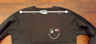 Maglietta maniche lunghe Tommy Jeans Smiley