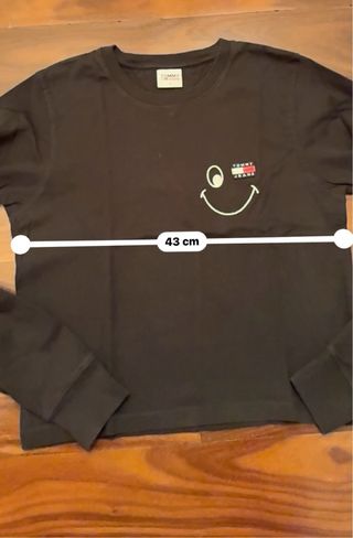 Maglietta maniche lunghe Tommy Jeans Smiley