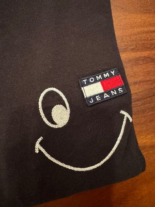Maglietta maniche lunghe Tommy Jeans Smiley