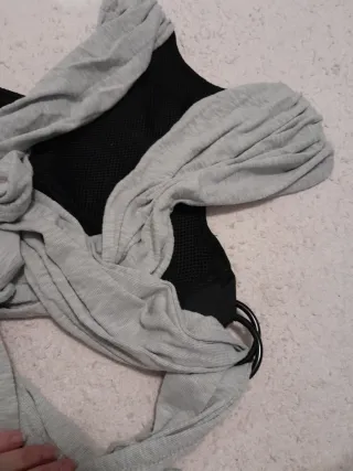 Mochila Portabebés Koala Cuddle Band Gris