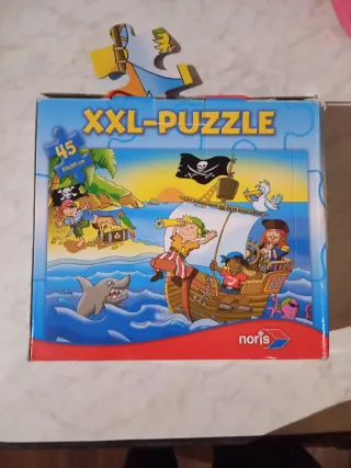 Puzzle XXL Piratas 45 piezas