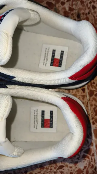 Zapatillas Tommy Jeans Hombre Azul/Blanco