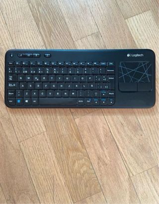 Teclado inalámbrico Logitech negro