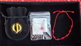 Pulsera 3 carriles oro laminado