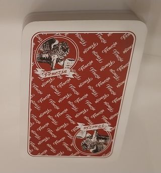 Mazzo di Carte da Gioco Ramino Souvenir Venezia