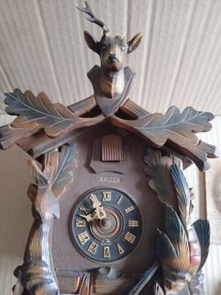 Reloj Cuco Antiguo Alemán de Cuerda