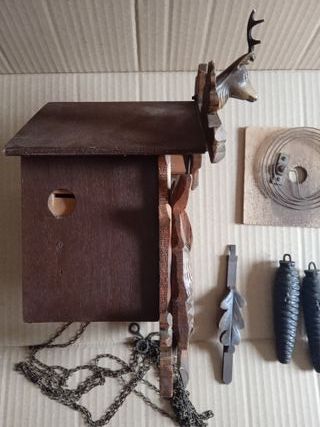 Reloj Cuco Antiguo Alemán de Cuerda