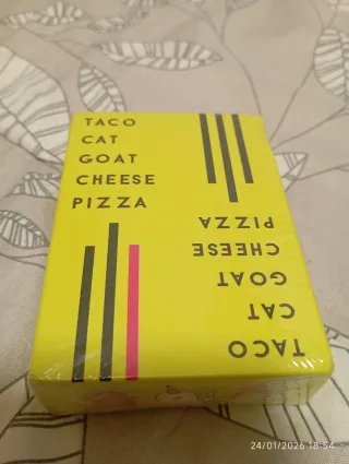 Juego de cartas Taco Cat Goat Cheese Pizza