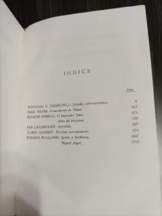 Los premios Nobel de Literatura