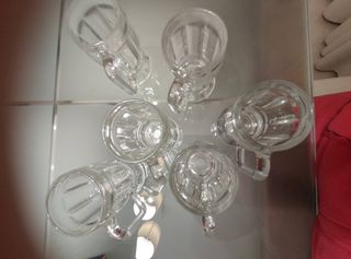 Jarras de Cerveza Cristal Vintage