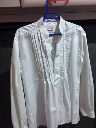 Camiseta Fallera Casti Indumentaria Blanca Hombre