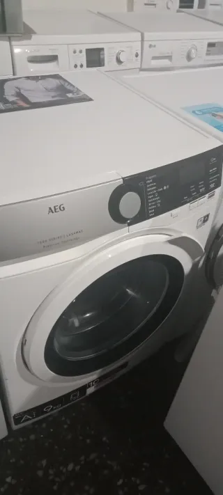 Lavadora AEG 9 kg