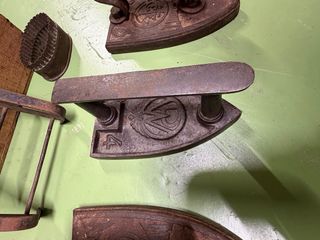 Planchas antiguas de fundición