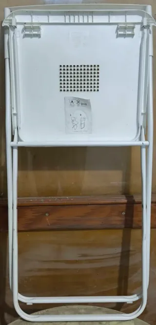 Dos Sillas plegables ligeras de jardín