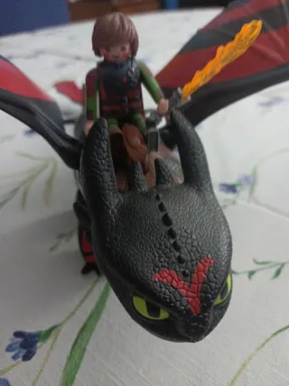Playmobil Dragon Trainer con Dragón