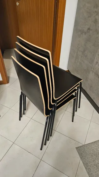 Set 4 Sedie Ikea