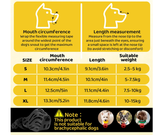 Museruola Cane Silicone Regolabile