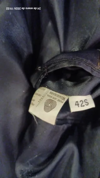 Chaqueta Blazer Burberry Azul Marino Talla 42