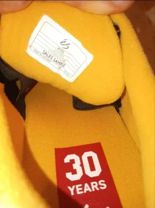 Scarpe da skate éS marroni/gialle