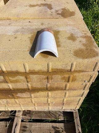 Tejas árabes vidriadas