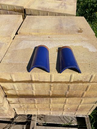 Tejas árabes vidriadas