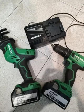 Kit Hitachi Hikoki Taladro y Sierra