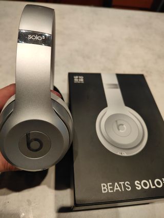 Beats Solo 3 Plata y Blanco