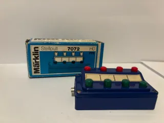 Panel de.control y semáforos Marklin escala HO