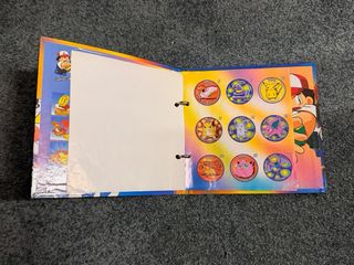 Caderneta Tazos Pokémon Matutano Anos 90