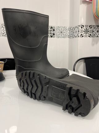 Botas de agua negras Talla 44
