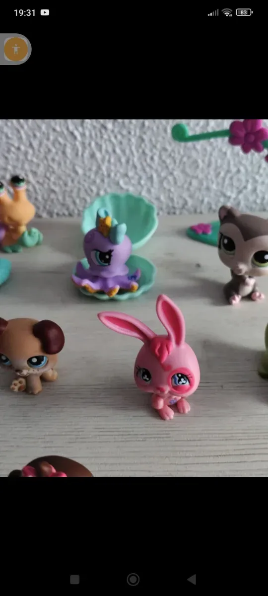 Lote 8 Figuras Little Pet Shop