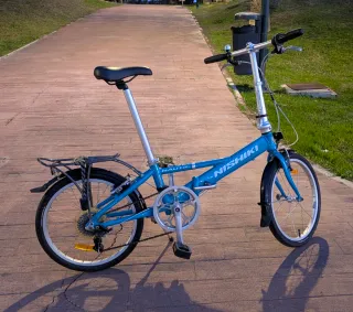 Bicicleta plegable Nishiki Nautic (Licencia Dahon)
