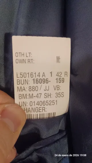 Chaqueta Blazer Ralph Lauren Azul Talla L