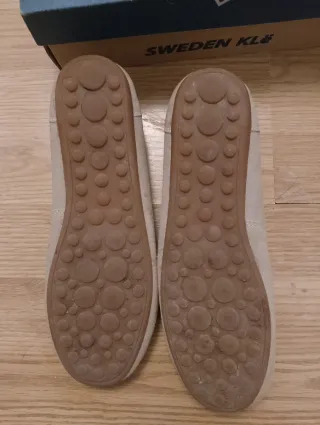 Mocasines caballero ante beige